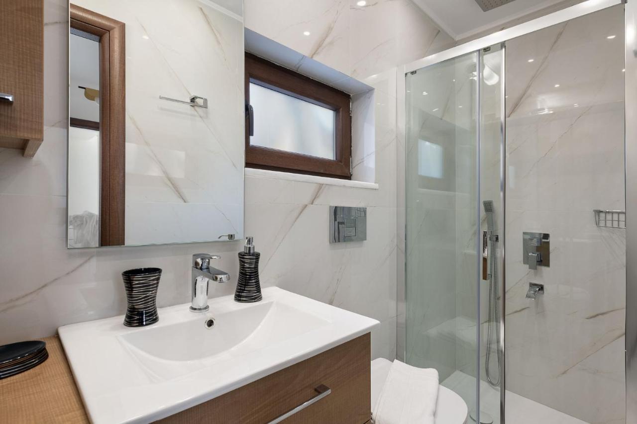 Castello Luxury Residence With Private Jacuzzi 하니아 외부 사진