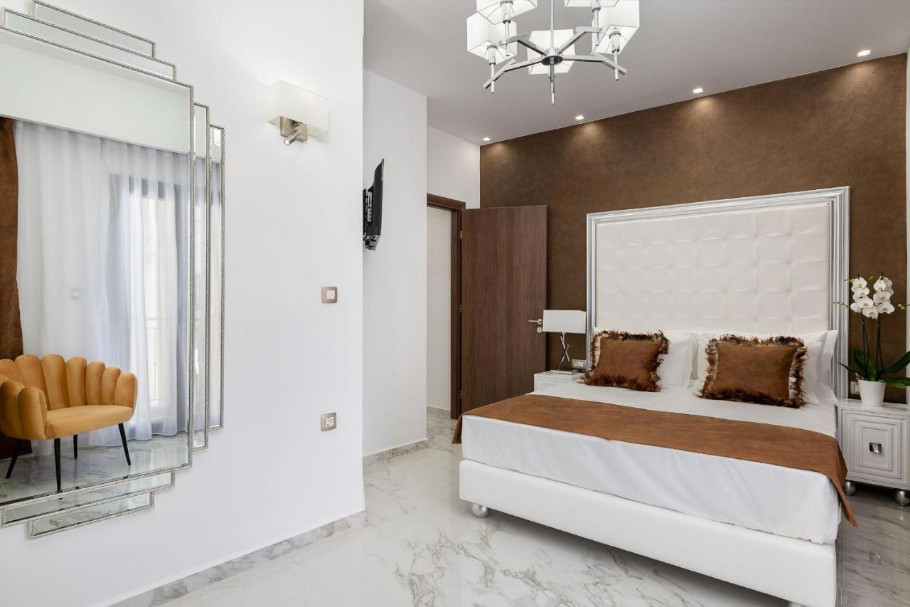 Castello Luxury Residence With Private Jacuzzi 하니아 외부 사진
